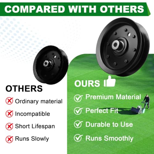 Idler Pulley 07350100 07300006 07300039 07300111 Fits Ariens Edge 34“ 42” 52“ Zoom 1634 1540 Gravely ZTX42 ZTXL42 Mower - color: 07350100 07300039