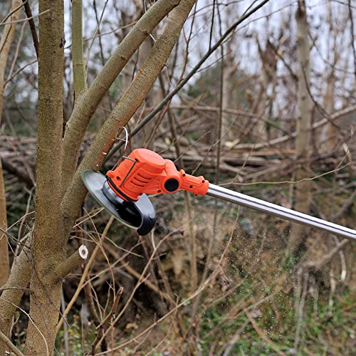 MAXMAN Weed Wacker Blade 2Pcs, 6" x 40 Teeth Carbide Tipped, Grass Cutter