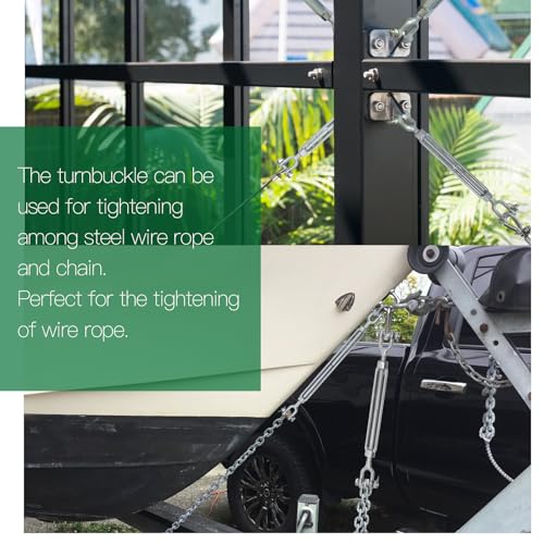 3/4" x 12" Jaw Jaw Turnbuckle Galvanized Jaw and Jaw Turnbuckle, Jaw Jaw Closed Body Marine Turnbuckle Jaw, 8000lbs Working Load Limit, Durable for Wire Rope Cable - style: Jaw & Jaw-3/4 x 12