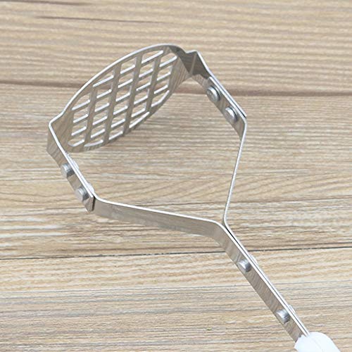Stainless Steel Potato With Broad And Ergonomic – Fine-grid Mashing