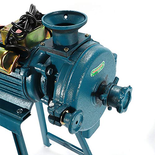 110V 2200W Electric Grain Mill Grinder Heavy Duty Commercial Corn Grinder - color: 110V