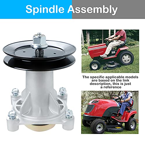 54" Deck Blade 187292 Spindle Rebuild Kit for Craftsman Husqvarna LGT24K54 YTH2454 LGT2654 LGT2554, Replaces Spindle 532187281, 532187292 192870, Blade 187256 187254, 147'' Belt 196103 - size: 54" Deck Blade Spindle Rebuild Kit