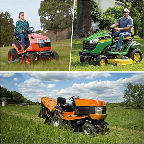 WEIZE Lawn Garden AGM Battery, 12V 350CCA BCI Group U1 SLA Starting Battery for Lawn, Tractors and Mowers, Compatible with John Deere, Toro, Cub Cadet, and Craftsman