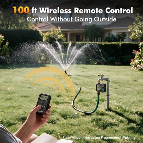 RESTMO Wireless Garden Timer Remote Controller