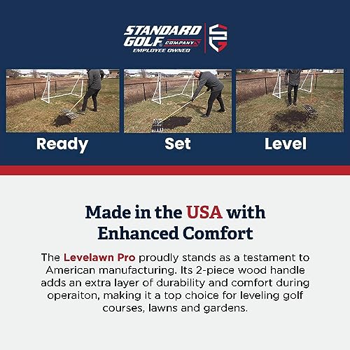 Standard Golf Levelawn- 22" Lawn Leveling Rake - style: 22"