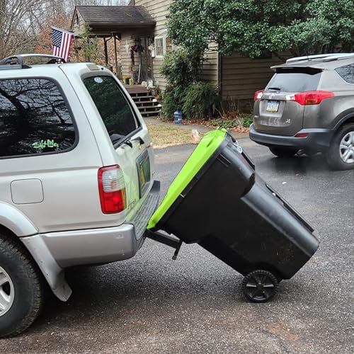 2" Trash Can Hauler Grabber Hitch Reciever
