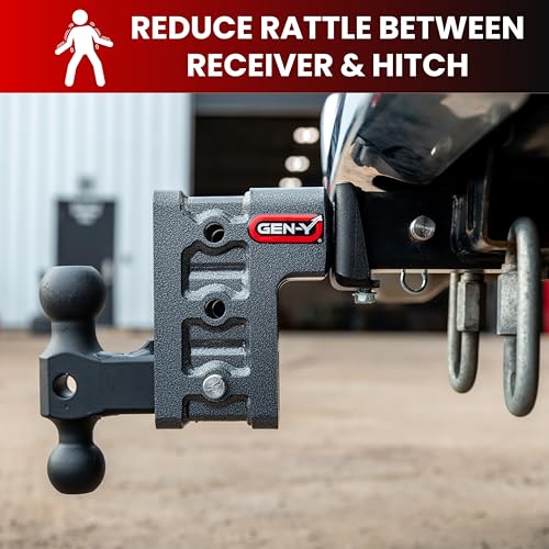 GEN-Y Hitch Bolt-On Anti-Rattle Tightener for 2" Receiver Hitch - size: For 2 Inch Receiver