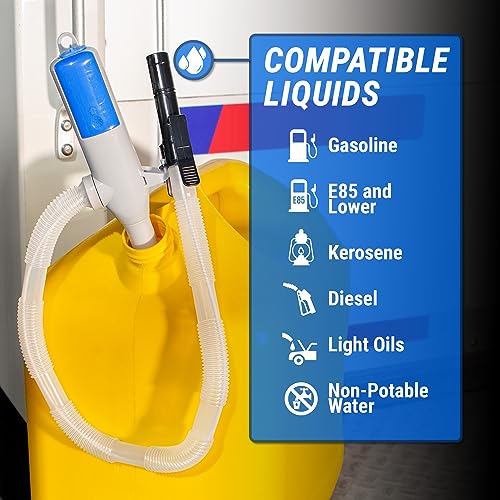 TERA PUMP TRHA03 Battery Powered Transfer Pump - style: Auto Stop Stick Pump (AA)