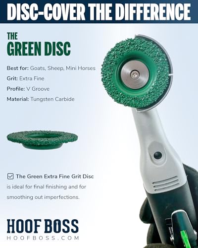Pig Hoof Trimmers Kit, Basic 110V Electric Set with Supplies | Pot Belly Pig Hoof Trimming Tool Kit, Grinder Discs and Accessories Included, Designed for Pig Hoof Maintenance