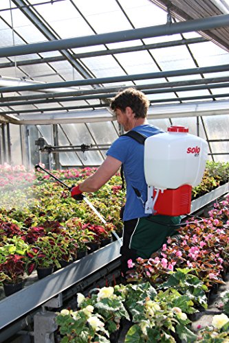 SOLO 417-Li Backpack Sprayer, 4.5 Gallon, Battery-Operated