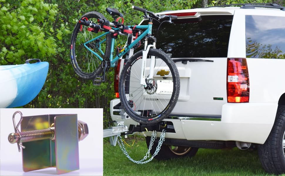 Upgrade 22321 Anti-Rattle Hitch Pin Shim Kit for 2-Inch Receiver | 1/2-Inch Pin Hole | Eliminates Trailer Hitch Wobble, Vibration & Noise | Universal Fit for Hollow-Shank Accessories 5-Year Warranty