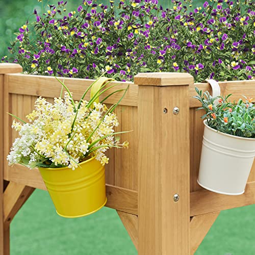 Yaheetech 36" Raised Planter Box 8-Pocket with Grow Grid,1Pcs