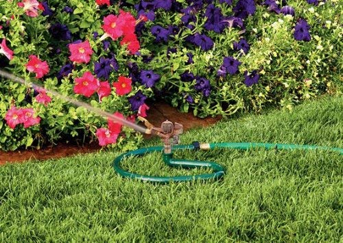 Orbit Brass Impact On Ring Base Sprinkler - size: 3/4" Sprinkler on Ring Base