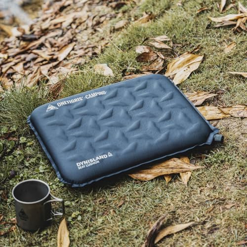 ONETIGRIS Inflatable Seat Cushion, Lightweight Waterproof Seat Pad - color: 1 Pack Black