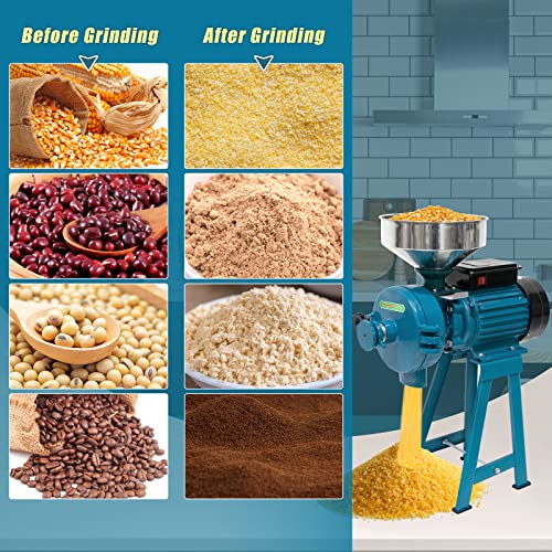 3000W Electric Grain Mill Grinder, Heavy-Duty