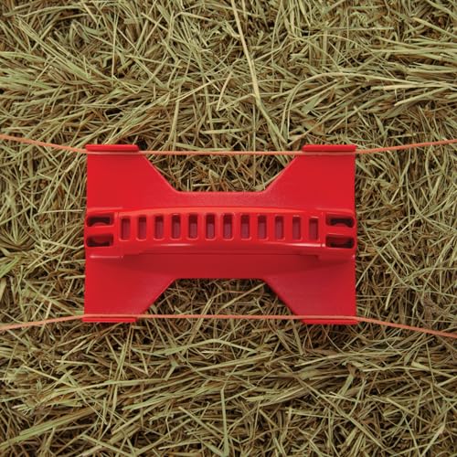Reinsman Bale Handle - Rugged Construction Ergonomic Carry Handle for Moving Square Hay Bales with Ease - Red