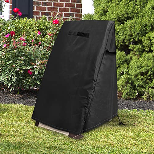 Garden Hose Reel Cover, 420D Oxford Polyester Coated Tarp, 100% Waterproof, All Weather Use, for:Klz,Suncast,OB and More,Black.25.9" x24.8" x 34.6". - size: 25.9" x24.8" x 34.6"
