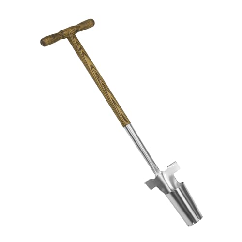 Haliaeetus Long Handle Bulb Planter Tool, 37'' Stainless Steel Bulb Planter - size: 37'' Long Handled Bulb Planter Tool