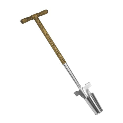 Haliaeetus Long Handle Bulb Planter Tool, 37'' Stainless Steel Bulb Planter - size: 37'' Long Handled Bulb Planter Tool