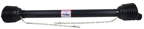 PTO Drive Line, Post Hole Digger (1-3/8" x 6 Spline Quick Disconnect Tractor End) 48" -68", 4 Series