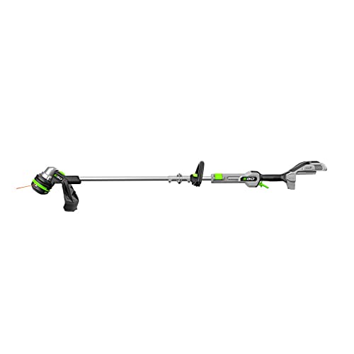 EGO Power+ String Trimmer, Battery Powered, 15" Trimmer for Weeds and Grass with POWERLOAD, Telescopic Aluminum Shaft, Battery and Charger Not Included - ST1510T - style: 15" Powerload/Telescopic (No Battery/Charger)