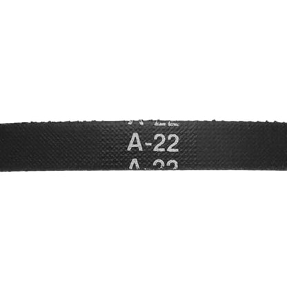 uxcell 4pcs A22 or 4L240 Classic Wrapped Rubber V-Belt, 22"(560mm) Inside Circumference, A Profile V Belt - size: A22