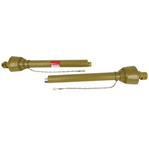 ECCPP 62.99"-39.37" pto drive Shaft 6 Spline Both Ends PTO Driveline Shaft