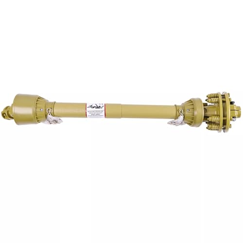 Pto Shaft 1-3/8" 6 Spline Both Ends w/Slip Clutch T4 31.5"-41"