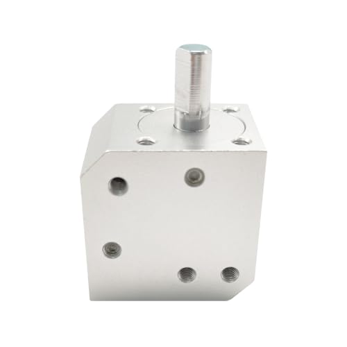 1:1 Mini Right Angle Gearbox for 37mm Diameter DC Motor 1M 20T 6mm Bore Input 90 Degree Gearbox - style: 6mm Bore Input