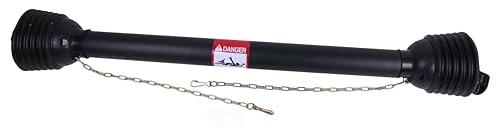 PTO Drive Line, Post Hole Digger (1-3/8" x 6 Spline Quick Disconnect Tractor End) 48" -68", 4 Series