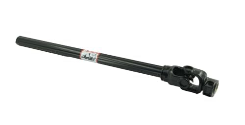 PTO Shaft, 1-3/8" PTO Drive Shaft, 6 Spline Tractor, Round Implement Ends PTO Driveline Shaft, Series 4 Tractor PTO Shaft, 43"-61" Brush Hog PTO Shaft Black, for Finish Mower, Rotary Cutter