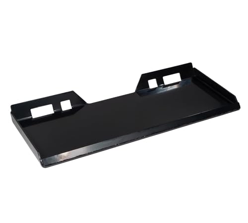 Mytee Products 5/16” Universal Quick Attach Plate Compatible w/ Kubota & Bobcat Skid Steers & Tractors - Heavy Duty Grade 50 Steel Skid Steers Quick Attachment Mount Plate - size: 5/16 Inch