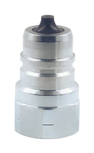LSQ-PK-08 1'' Agricultural Hydraulic Quick Connect Pioneer Style Coupler Set, Hydraulic Quick Disconnect Coupling ISO 5675, 1'' NPT Thread, 4010-6P/4050-6P - size: Ag Poppet 1''NPT