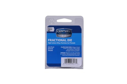 Century Drill & Tool 98217 Fractional Die, 7/8-9 NC - size: 7/8-9 NC