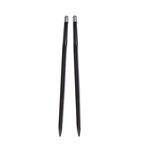 ALL-CARB 2pcs 49 Hay Spear 4500lbs Capacity for Buckets Tractors Loaders