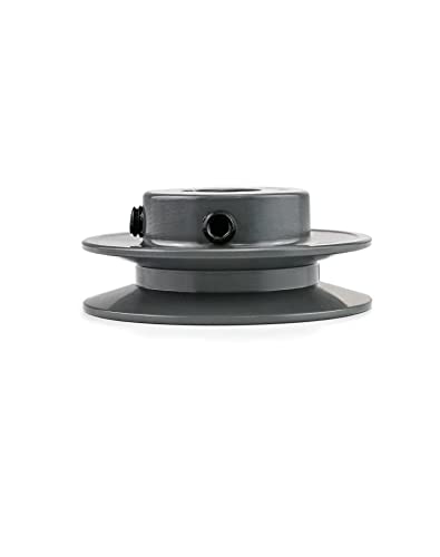 QWORK Single Groove Web Sheaves, 2.70" OD 5/8" Bore V-Belt Sheave for V-Belt, AK2758