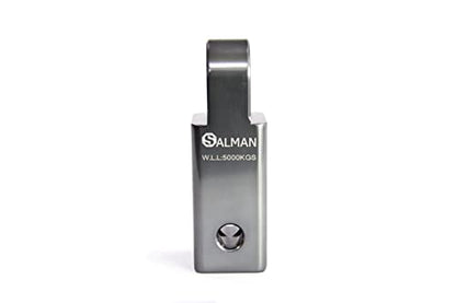 SALMAN 5T 11,000 LBS Aluminum Alloy 6061 Hitch Receiver Winch Accessories Grey
