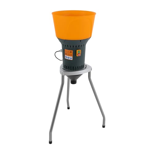 Electric Grain Mill Corn Grinder 1300W 19000RPM Electric Agricultural Feed Grinder Mill, 881lbs/H Automatic Dry Cereals Grinding Machine Flour Mill with 5 Sieves, Detachable Hopper, Tripod - size: 1300W, 5 Sieves, w/ Tripod