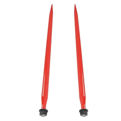 Pair Hay Spear 47" Bale Spear Quick Attach Square Hay Bale Spears