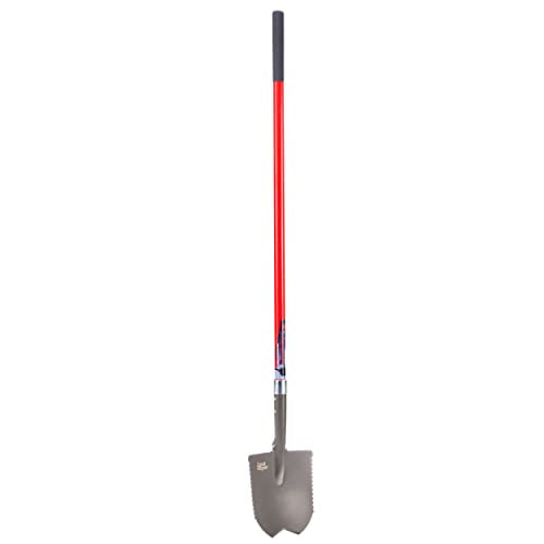 Root Slayer 23011 XL Caprock Garden Spade/Digger, Red - style: Caprock XL
