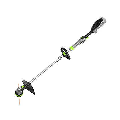 EGO Power+ String Trimmer, Battery Powered, 15" Trimmer for Weeds and Grass with POWERLOAD, Telescopic Aluminum Shaft, Battery and Charger Not Included - ST1510T - style: 15" Powerload/Telescopic (No Battery/Charger)