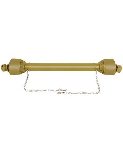 SCITOO Yellow 39"-63" PTO Shaft, 1-3/8" PTO Drive Shaft - color: Yellow, size: 39"-63"