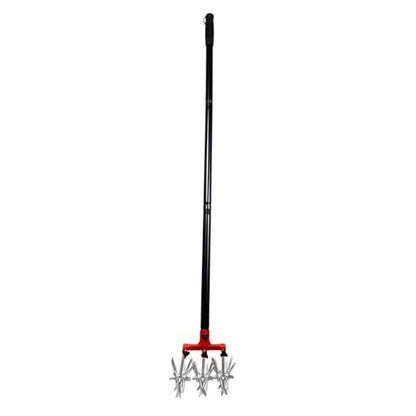 Garden Rotary Adjustable Cultivator Hand Tiller Tool for Aerating Planting