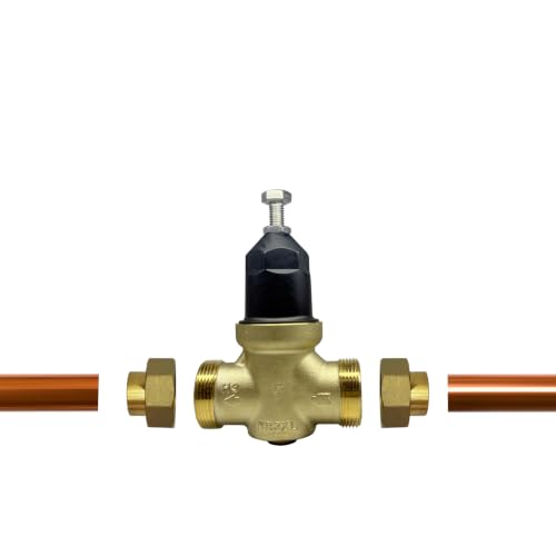 Pressure Reducing Valve 1 inch, Water Pressure Regulator for Home