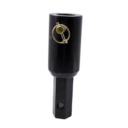 Auger Adapter 2 inch Female Round to 2 inch Male Hex Auger Bit Conversion