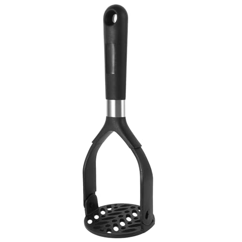 TIDTALEO Collapsible Potato Ricer Masher with Ergonomic Handle Manual Potato Masher for Mashed Potatoes Fruits Baby Food Foldable Kitchen Tool for Home and Travel 10.43X3.74X3.11In