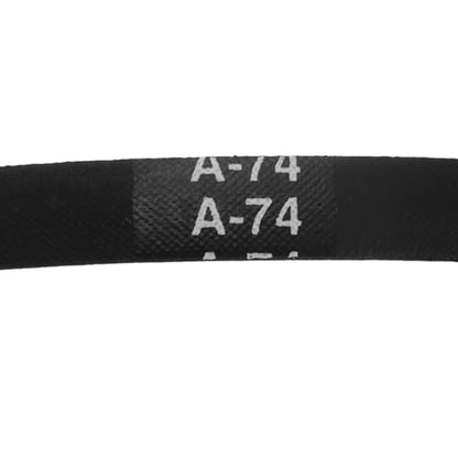 uxcell 3pcs A74 or 4L760 Classic Wrapped Rubber V-Belt, 74"(1880mm) Inside Circumference, A Profile V Belt - size: A74