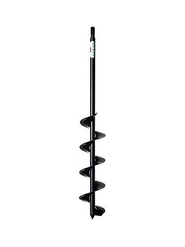 Power Planter Extended Length Garden Auger Drill Bit, 3" x 24" with 1/2" Non-Slip Hex Drive, Auger Drill Bit for Planting Bulbs and Potted Plants, Garden Digging Tool for Dirt, Clay, Soil and Sand