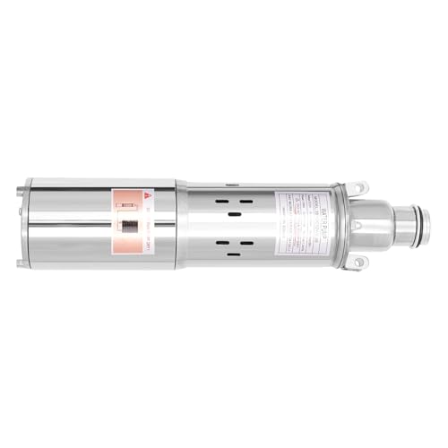 Deep Well Submersible Pump DC 12V 180W Electric Solar Powered Water Pump, 5.3 GPM Flow, 82ft Lift, Farm Ranch Irrigation Submersible Bore Hole Deep Well Pump - color: DC 12v 180w, 5.3 Gpm
