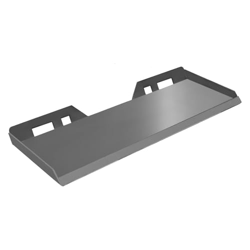 ECOTRIC 5/16" Skid Steer Attachment Plate Compatible with Bobcat & Kubota - size: 1 piece 5/16" thick